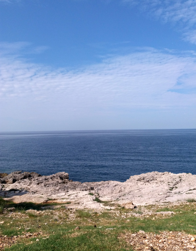 Meerblick - Panoramablick auf das Meer